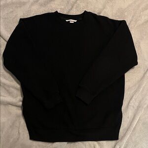 Victoria's Secret Cotton Fleece Mock Neck Pullover size M